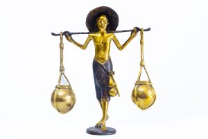 Statuette Porteur d'Eau en Bronze