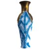 Vase artisanal en céramique, Feuille d'Azur