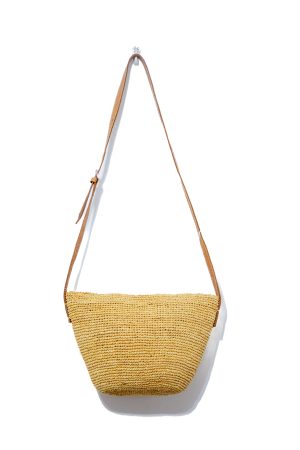 Sac Bandoulière en Raphia