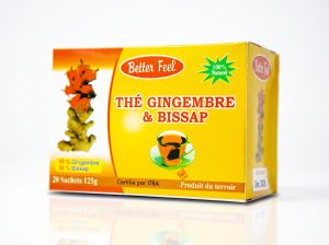 Thé Gingembre & Bissap, 100% naturel  Better Feel
