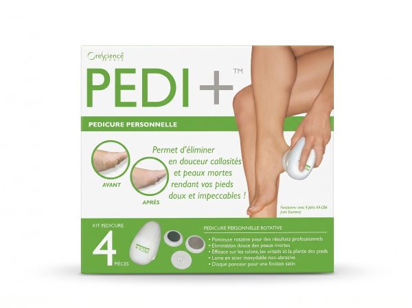 Kit de pédicure personnelle rotative PEDI+, Orescience Paris