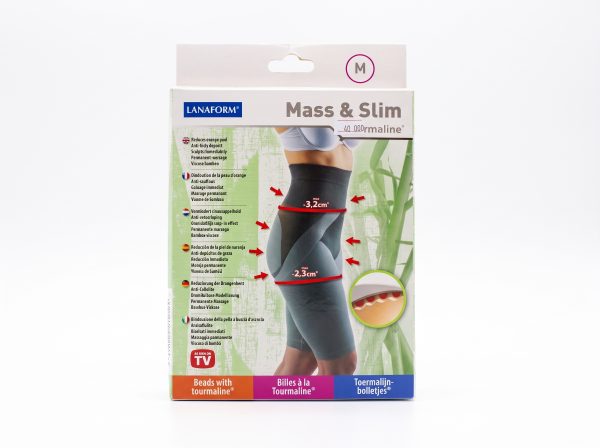 Short modelant Mass & Slim, billes à la Tourmaline — Lanaform